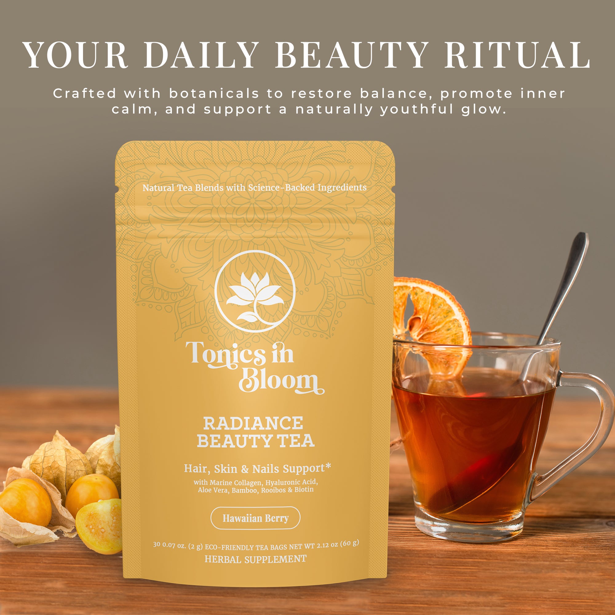 Radiance Beauty Tea - Hawaiian Berry