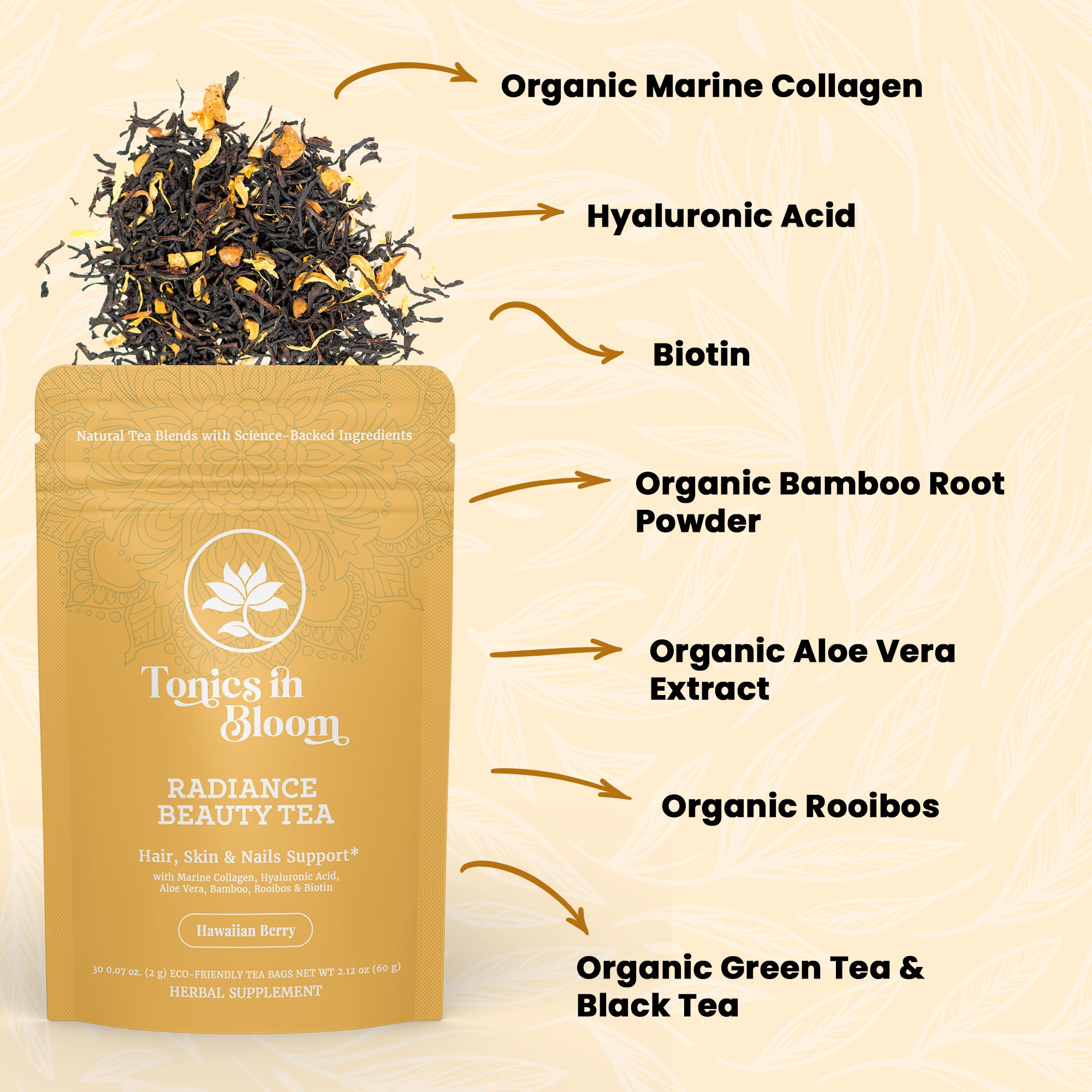 Radiance Beauty Tea - Hawaiian Berry