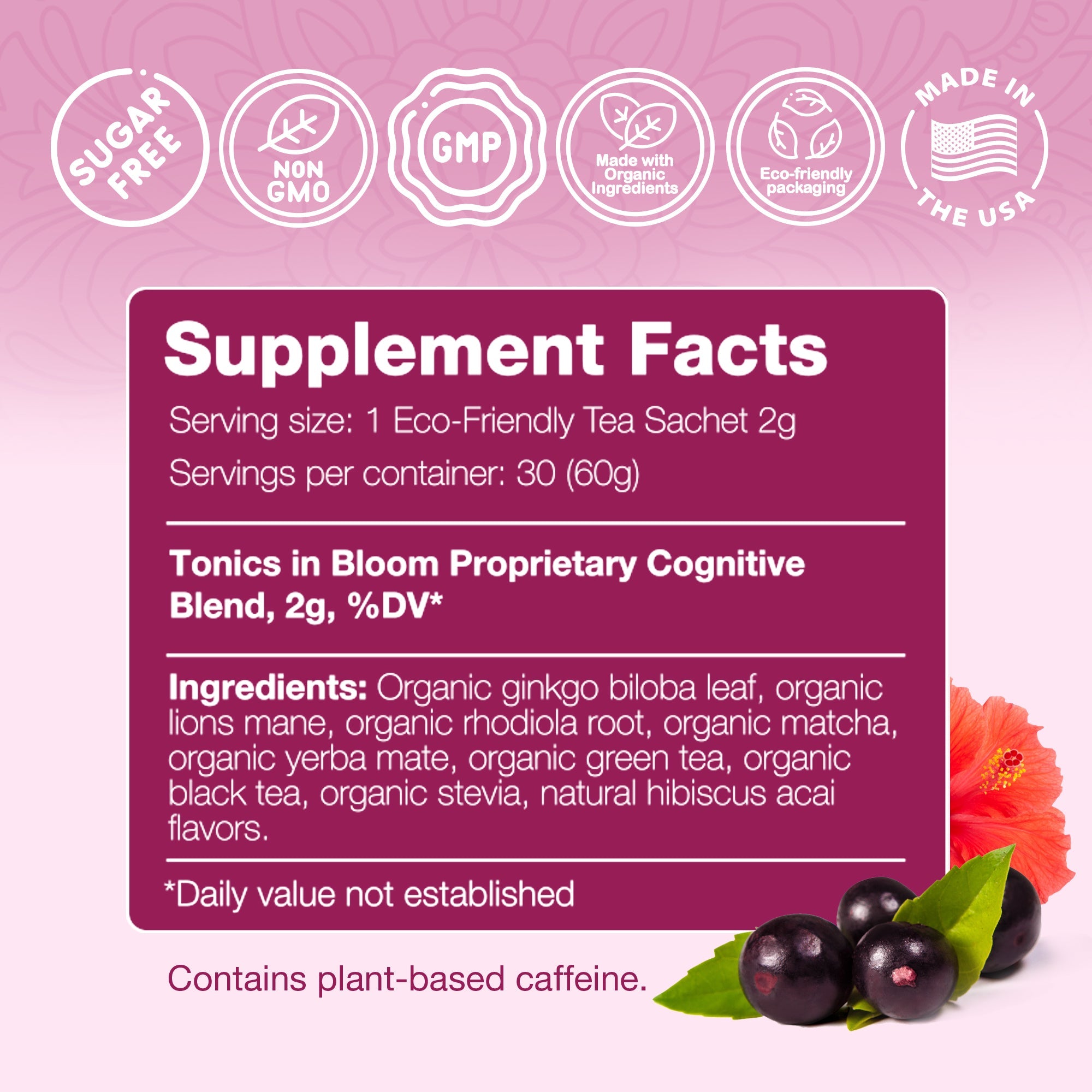 Neuro Health Tea - Hibiscus Acai