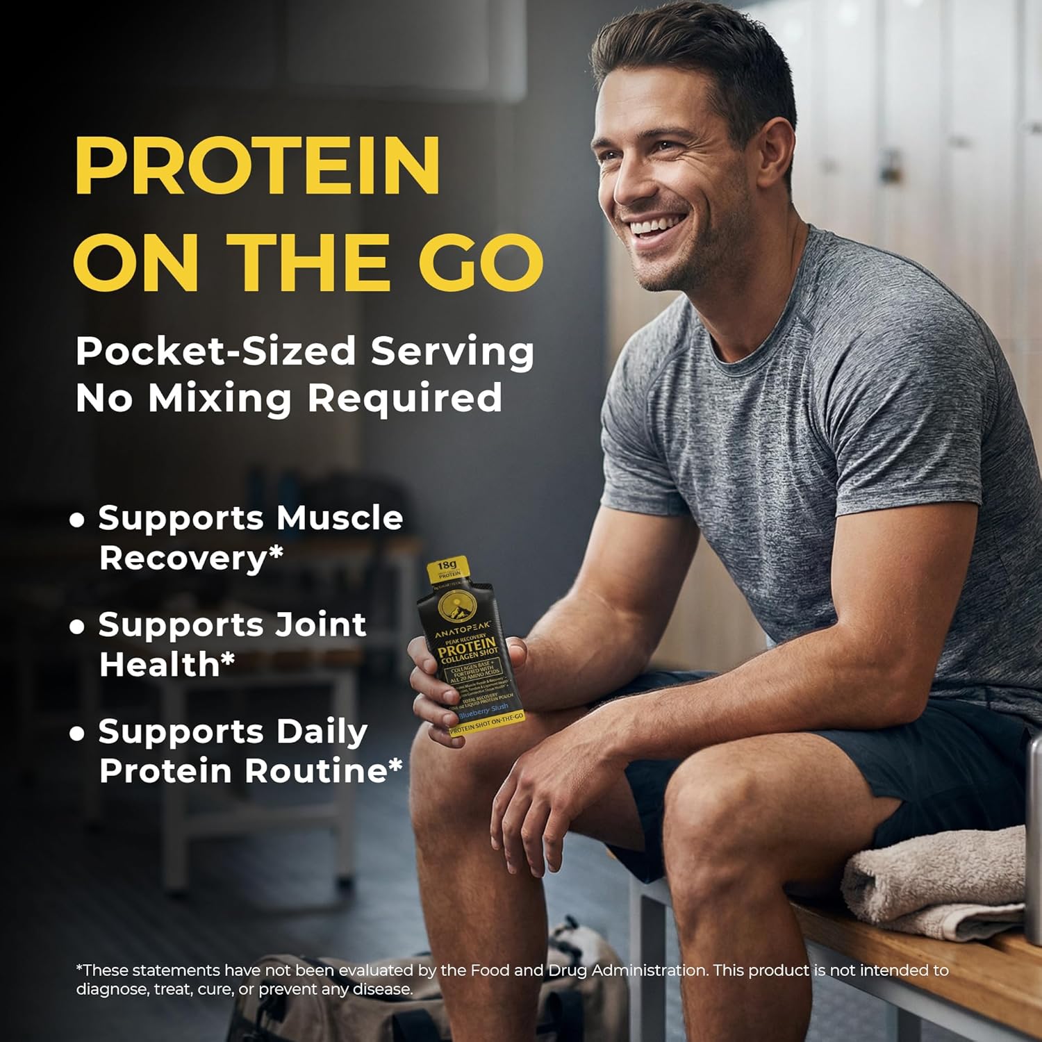 PEAK RECOVERY PROTEIN SHOT