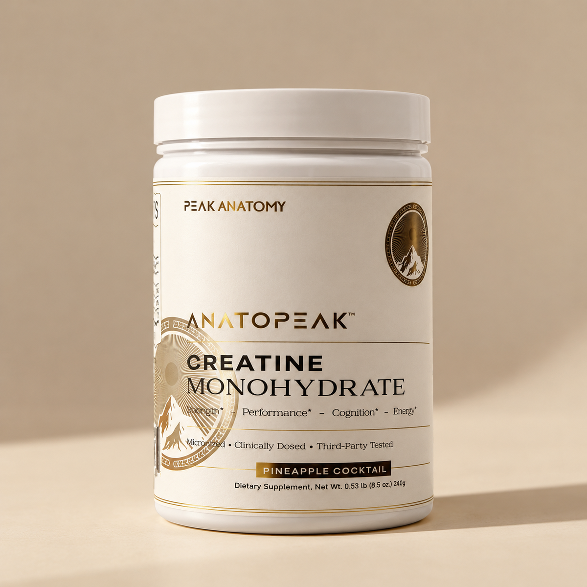 Creatine Monohydrate Pineapple Cocktail