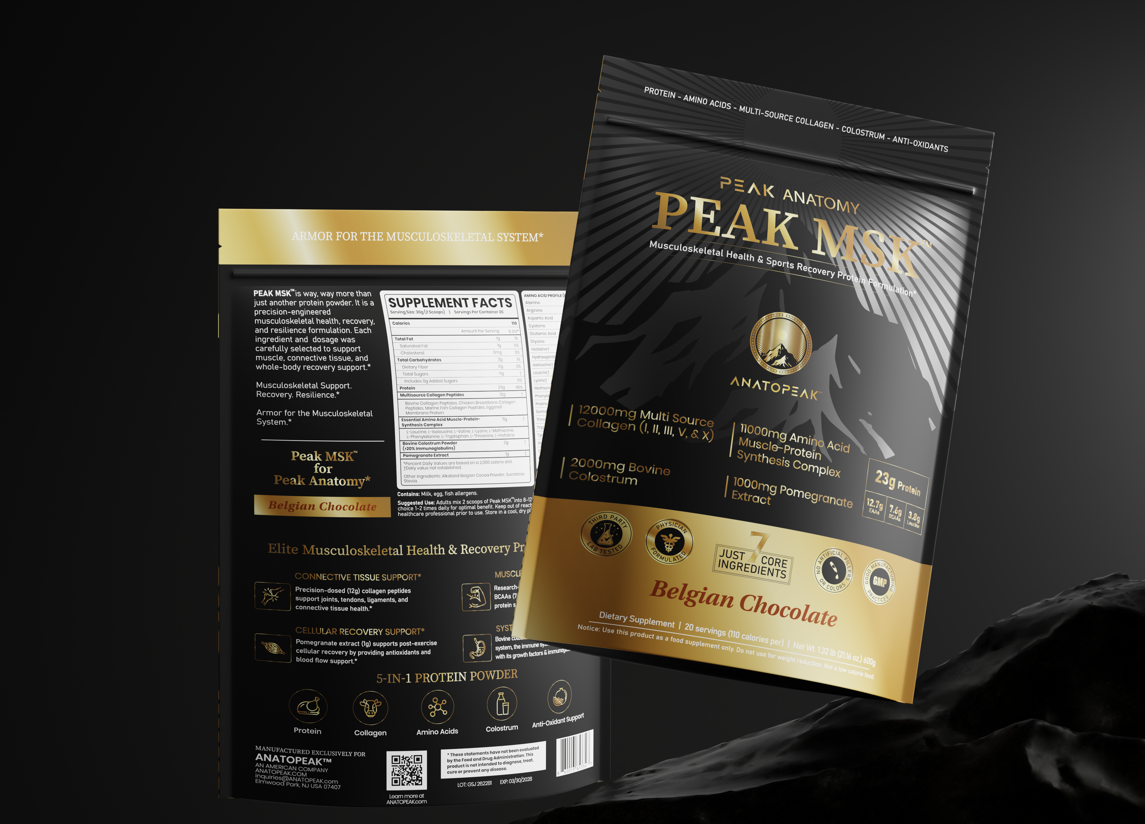 PEAK MSK Protein Recovery Powder