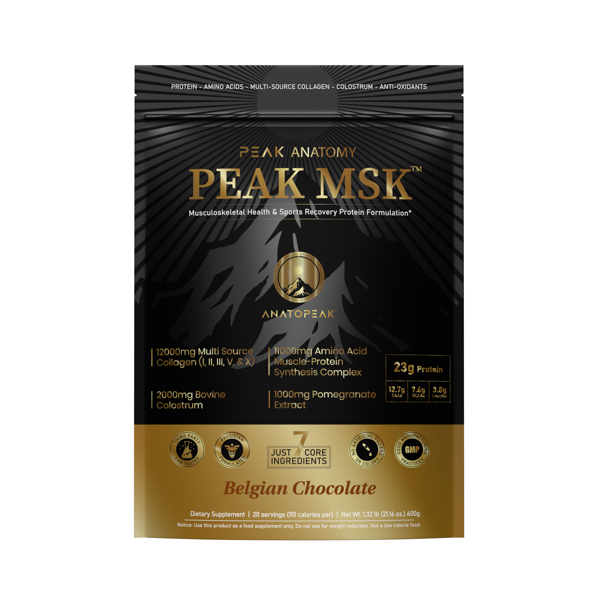 PEAK MSK Protein Recovery Powder